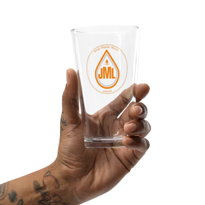 JML pint glass