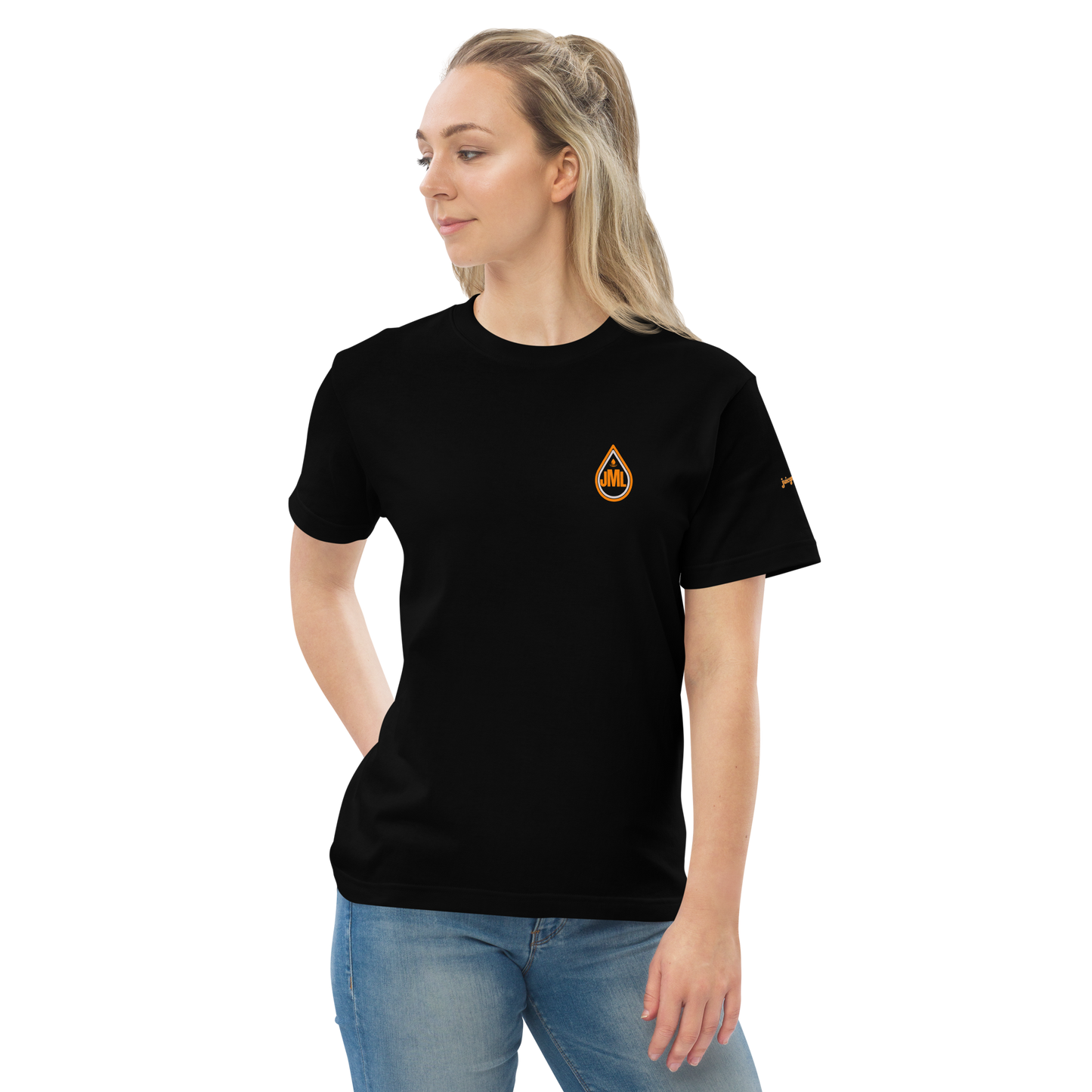 JML "Drop" signature logo Tee